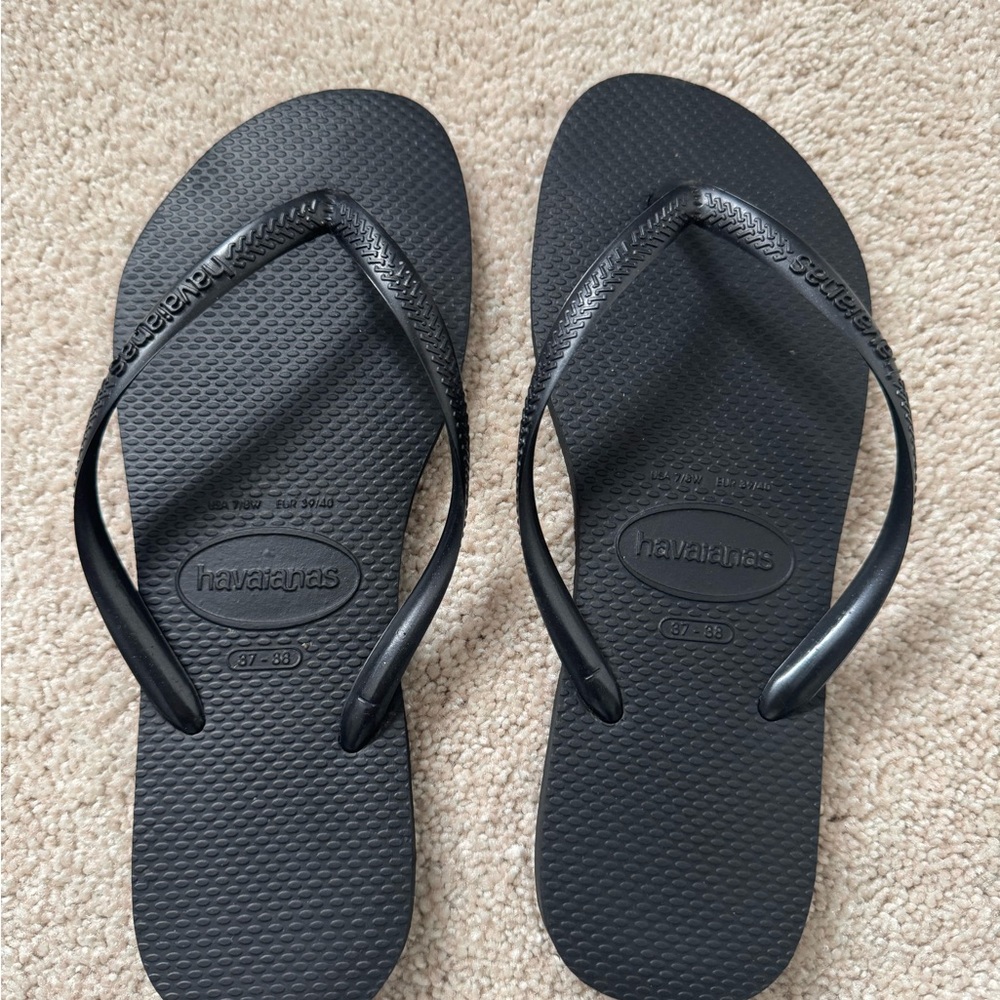 Havaianas Classic Black Sandals